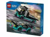 LEGO City Great Vehicles 60406 Versenyautó és autószállító teherautó