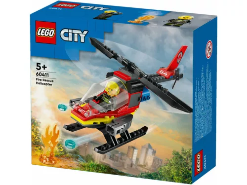 LEGO City Fire 60411 Tûzoltó mentõhelikopter