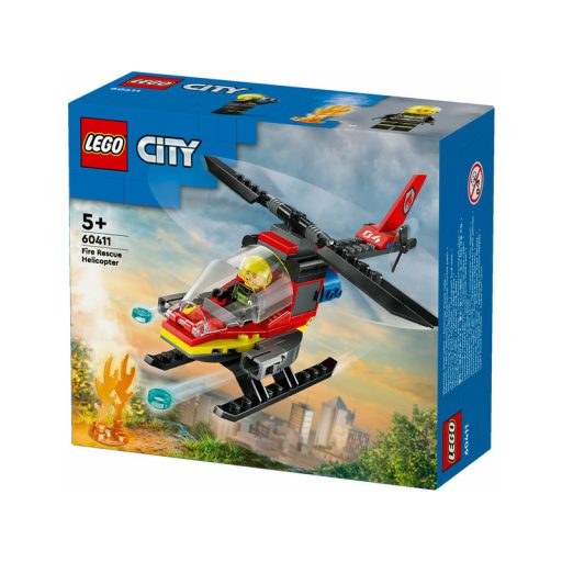 LEGO City Fire 60411 Tûzoltó mentõhelikopter