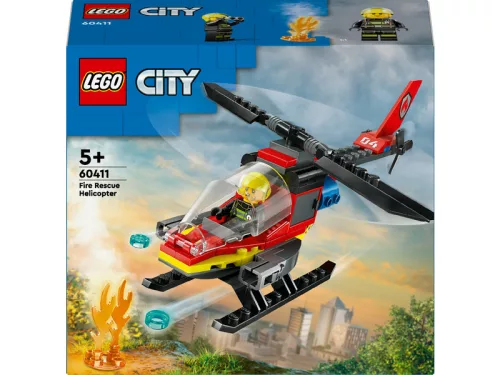 LEGO City Fire 60411 Tûzoltó mentõhelikopter