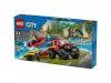 LEGO City Fire 60412 4X4 Tûzoltóautó mentõcsónakkal