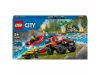 LEGO City Fire 60412 4X4 Tûzoltóautó mentõcsónakkal
