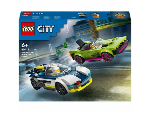 LEGO City Police 60415 Rendõrautó és sportkocsi hajsza