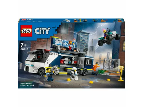LEGO City Police 60418 Rendõrségi mozgó bûnügyi labor