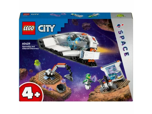 LEGO City Space 60429 Ûrhajó és aszteroidák felfedezése