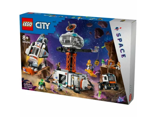 LEGO City Space 60434 Ûrállomás és rakétakilövõ