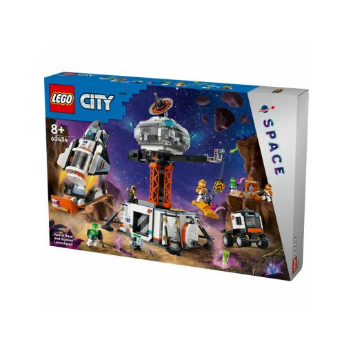 LEGO City Space 60434 Ûrállomás és rakétakilövõ