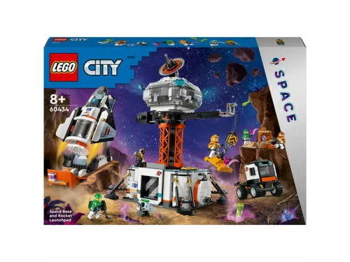 LEGO City Space 60434 Ûrállomás és rakétakilövõ