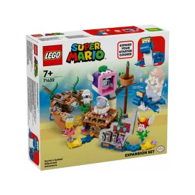   LEGO Super Mario 71432 Dorrie elsüllyedt hajóroncs kalandjai kiegészítő szett