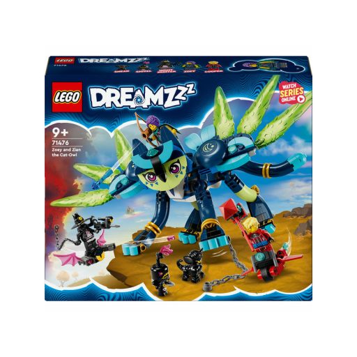 LEGO Dreamzzz 71476 Zoey és Zian a macska-bagoly