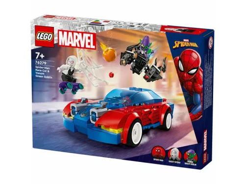 LEGO Super Heroes Marvel 76279 Pókember versenyautó & Venomizált Zöld Manó