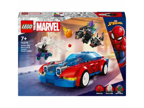 LEGO Super Heroes Marvel 76279 Pókember versenyautó & Venomizált Zöld Manó