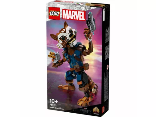 LEGO Super Heroes Marvel 76282 Mordály & Baby Groot