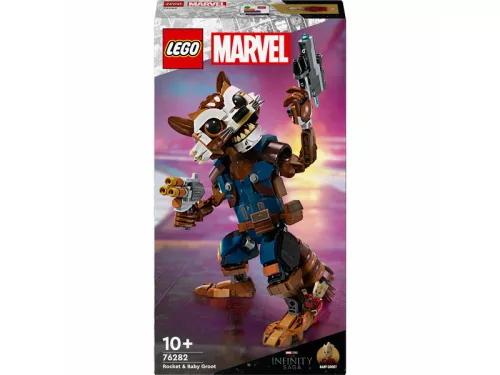 LEGO Super Heroes Marvel 76282 Mordály & Baby Groot
