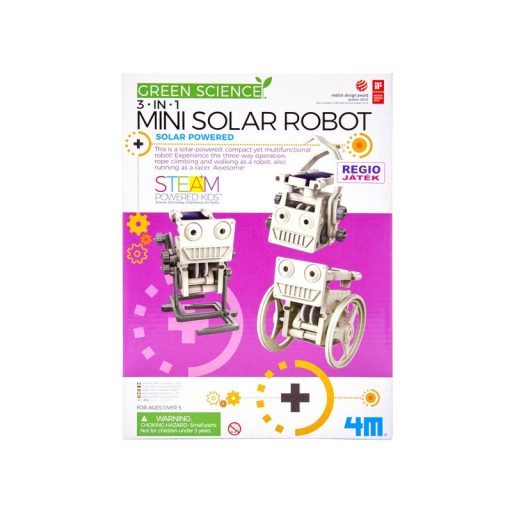 4M 3 az 1-ben napelemes robot