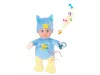 Zenélõ altató baba cumival, 25 cm