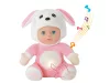 Zenélõ, világító altató nyuszi baba, 25 cm