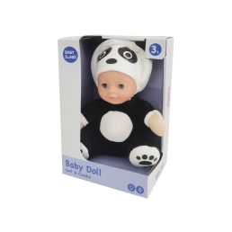 Zenélõ, világító altató panda baba, 25 cm