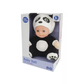 Zenélõ, világító altató panda baba, 25 cm