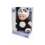 Zenélõ, világító altató panda baba, 25 cm