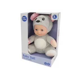 Zenélõ, világító altató egér baba, 25 cm