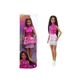 Barbie 65. Évfordulós baba csillagos pink topban