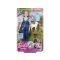 Barbie 65.Évfordulós karrier játékszett-állatorvos