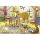 Ravensburger Boldog állatcsaládok 2 x 12 darabos puzzle