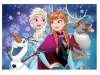 Ravensburger: Jégvarázs északi fény 2 x 24 darabos puzzle