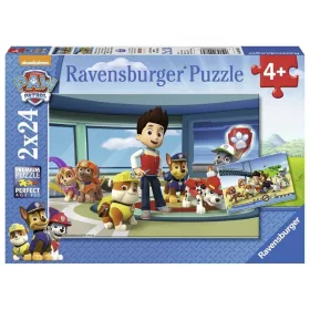   Ravensburger: Mancs õrjárat jó szimat 2 x 24 darabos puzzle