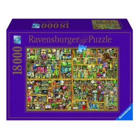   Ravensburger: Puzzle 18 000 db - Varázslatos könyves szekrény