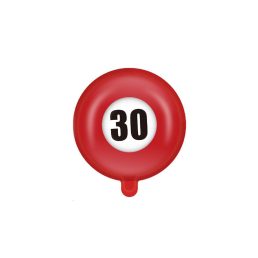 Héliumos fólia számos 30-as 45 cm