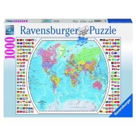Ravensburger Politikai világtérkép 1000 db puzzle
