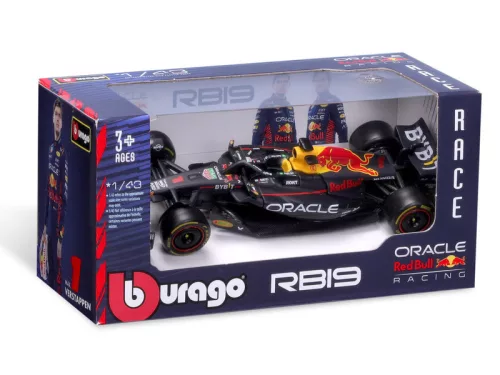 Bburago 1 /43 F1 versenyautó - Red Bull RB19 #1(Max Verstappen)