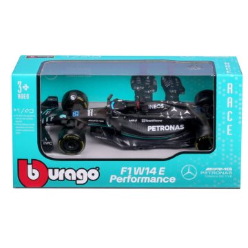   Bburago 1 /43 F1 versenyautó - MB AMG W14 E Performance #63 (George Russell)