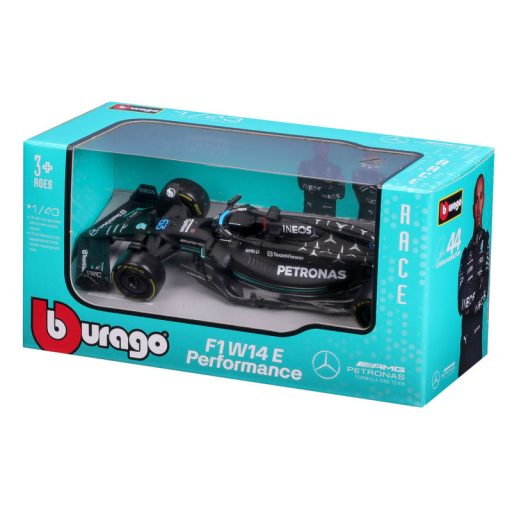 Bburago 1 /43 F1 versenyautó - MB AMG W14 E Performance #63 (George Russell)