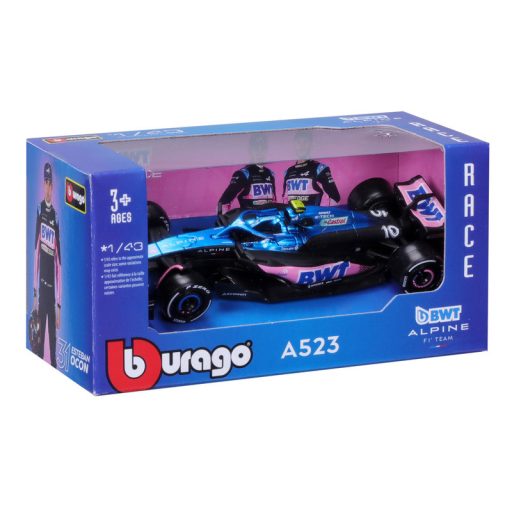 Bburago 1 /43 F1 versenyautó - Alpine A523 #10 (Pierre Gasly)