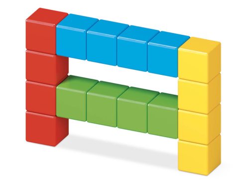 Geomag Magicube Full Color Recycled Crystal 16 db