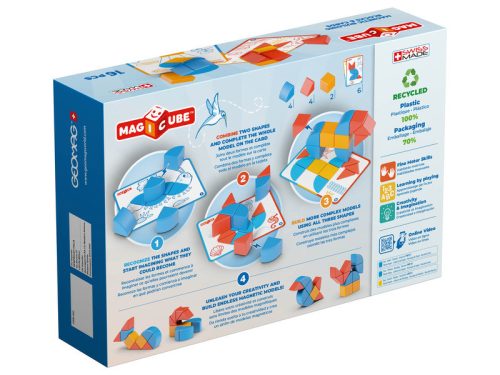Geomag Magicube Recycled Blocks & Cards 16 db