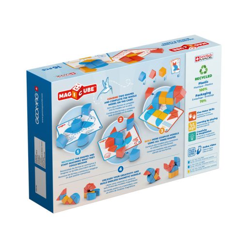 Geomag Magicube Recycled Blocks & Cards 16 db