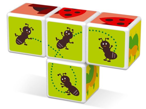 Geomag Magicube Printed Rovarok 7 db