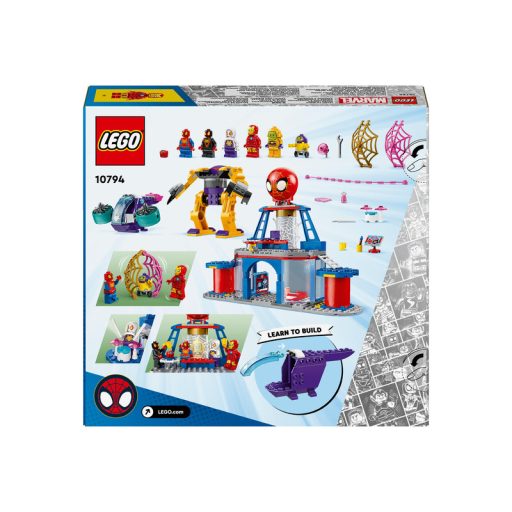 LEGO 10794 A Pókcsapat Hálóvetõ Fõhadiszállása
