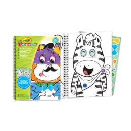 Crayola Mini Kids Lapozható matricás színezõkönyv