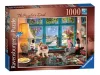 Ravensburger Puzzle 1000 db - A puzzle kirakó asztala