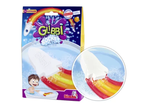 Glibbi fürdőbomba rakéta 110g