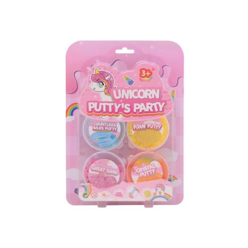 Unikornis putty, 4 db/cs