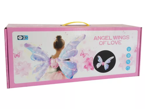 Zenélõ, világító angyalszárny