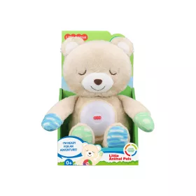 Zenélõ, világító plüss maci, 30 cm