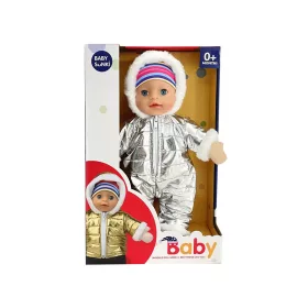 Beszélõ baba kabátban, 30 cm