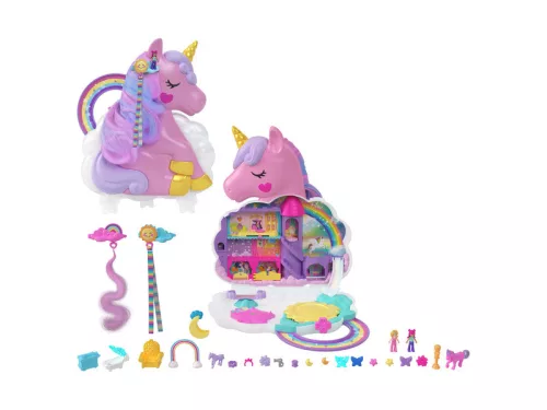 Polly Pocket unikornis szalon